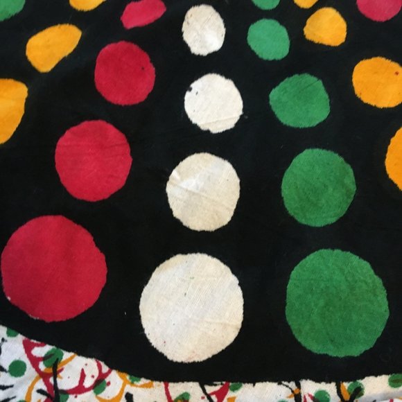 Vintage Hippie Wall Hanging Bed Covering, Dorm Room, Bought in India in the 80s - Picture 9 of 15